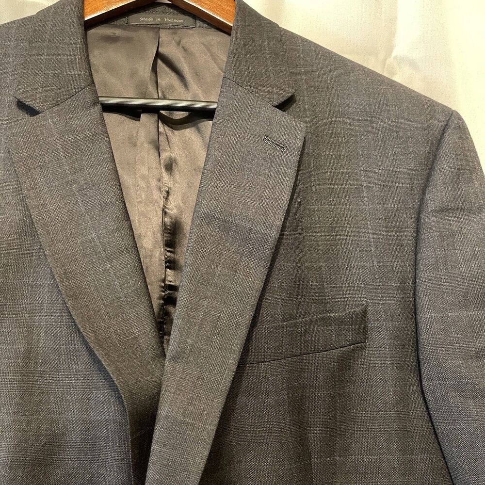 Lauren Ralph Lauren Lord And Taylor Mens Size 48R Blazer Gray